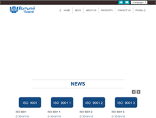 Tablet Screenshot of fortune-tape.com